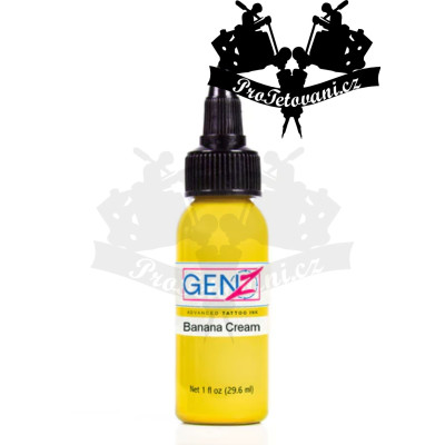 Intenze GEN-Z Banana Cream 30ml tetovací barva