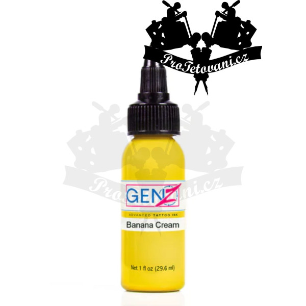 Intenze GEN-Z Banana Cream 30ml tetovací barva