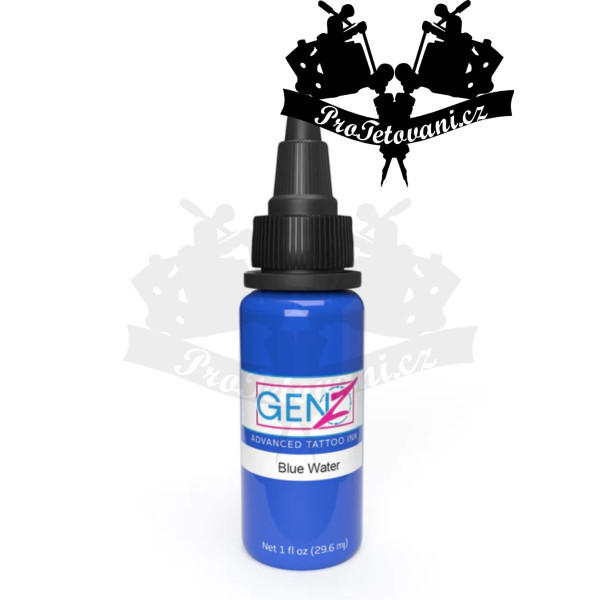 Intenze GEN-Z Blue Water 30ml tetovací barva