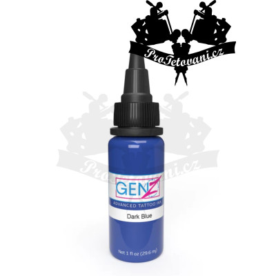 Intenze GEN-Z Dark Blue 30ml tetovací barva