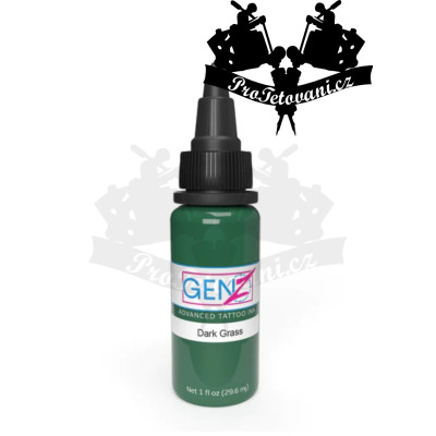 Intenze GEN-Z Dark Grass 30ml tetovací barva
