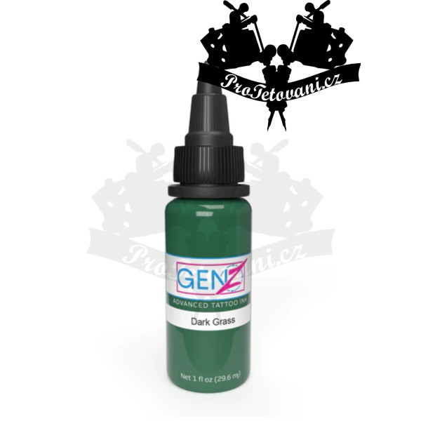 Intenze GEN-Z Dark Grass 30ml tetovací barva
