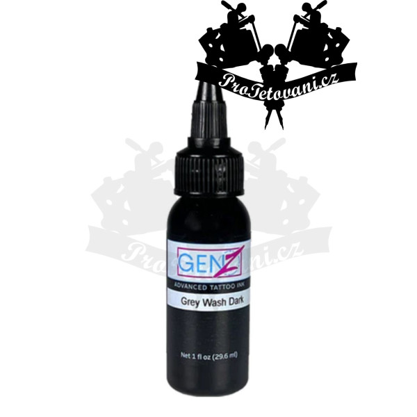 Intenze GEN-Z Grey Wash Dark 30ml tetovací barva