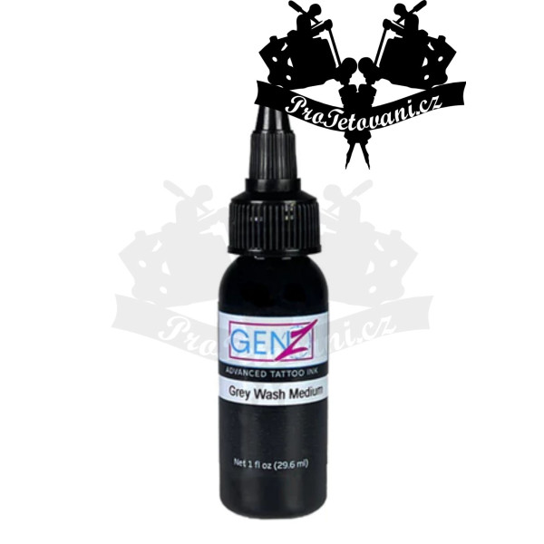 Intenze GEN-Z Grey Wash Medium 30ml tetovací barva