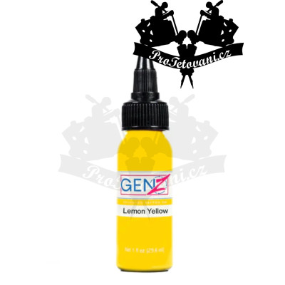 Intenze GEN-Z Lemon Yellow 30ml tetovací barva