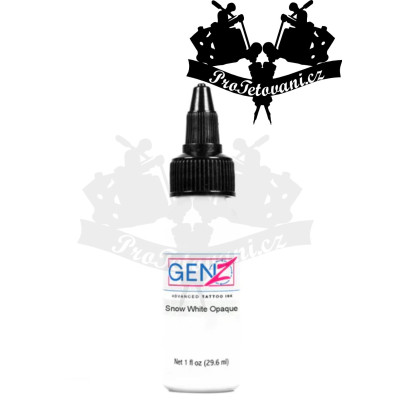 Intenze GEN-Z Snow White Opaque 30ml tetovací barva