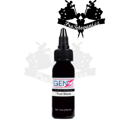 Intenze GEN-Z True Black 30ml tetovací barva