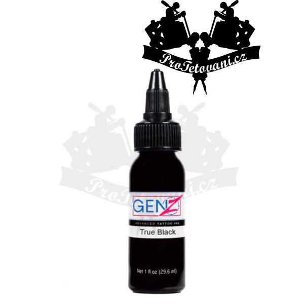 Intenze GEN-Z True Black 30ml tetovací barva
