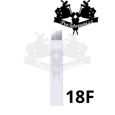 Jehla čepelka pro 3D permanentní make up F18 pin sterilní