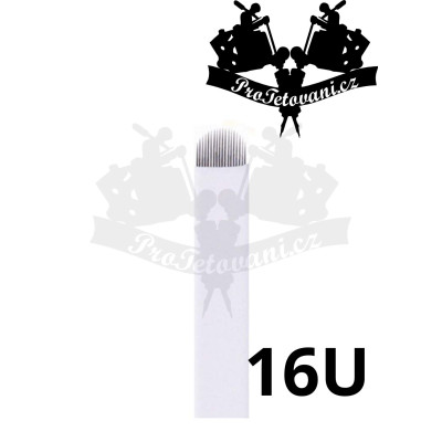 Jehla čepelka pro 3D permanentní make up U16 pin round sterilní