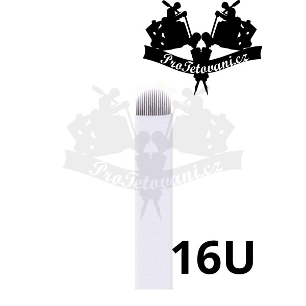 Jehla čepelka pro 3D permanentní make up U16 pin round sterilní