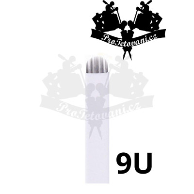 Jehla čepelka pro 3D permanentní make up U9 pin round sterilní