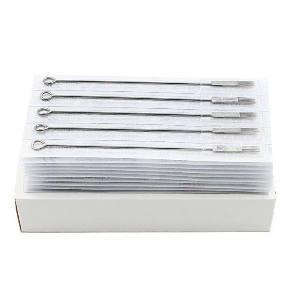 Tetovací jehly 50 ks mix velikostí  