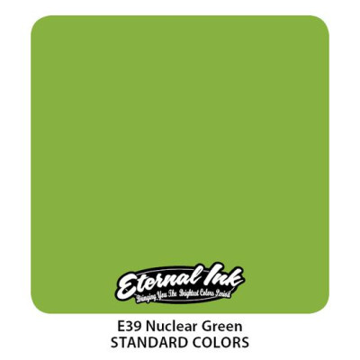 Eternal ink Nuclear Green umělecká barva