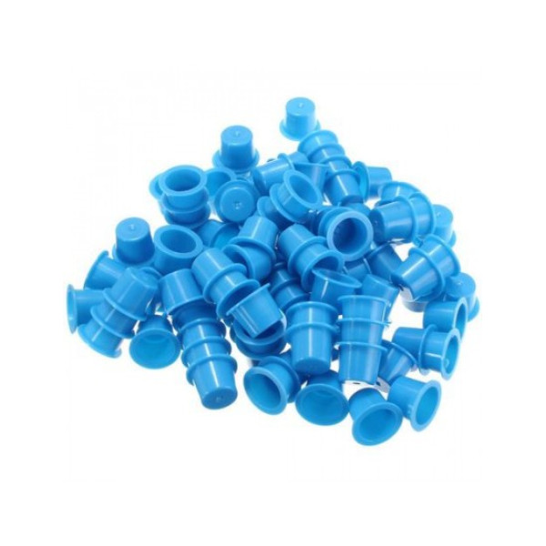 Kalíšky pro tetovací barvy 8mm 50ks blue