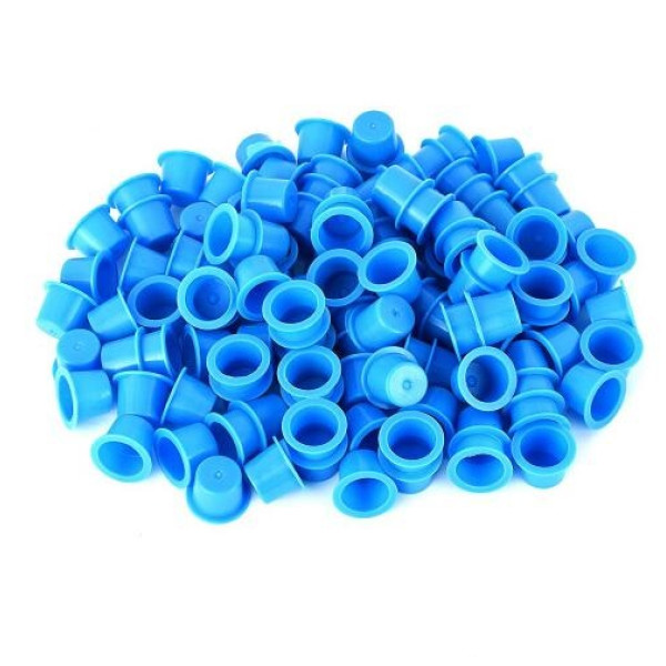 Kalíšky pro tetovací barvy 12mm 50ks Blue