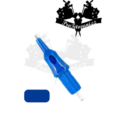Kreslící tetovací cartridge Modrá Ball Point