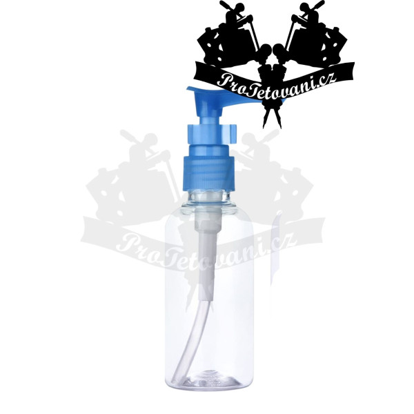 Lahvička s pumpičkou 100 ml Blue