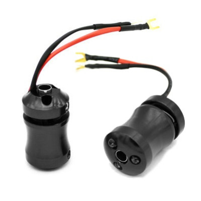 Led svítící tetovací grip Black