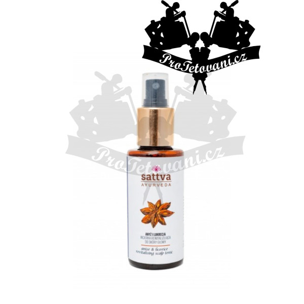 Sattva ájurvédské vlasové tonikum ANÝZ A LÉKOŘICE 100 ml