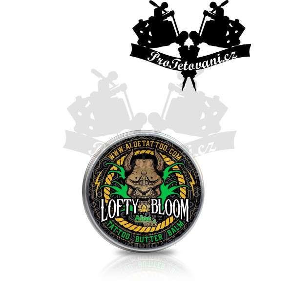 LOFTY BLOOM Tattoo Butter Balm pracovní máslo od Aloe Tattoo 150 ml