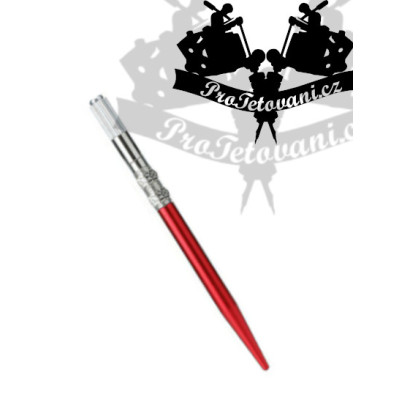 Manuální pero pro 3D permanentní make up Flower Red