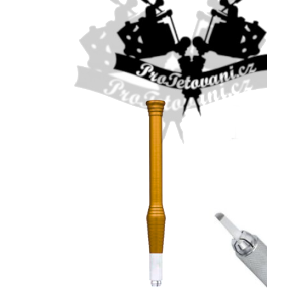 Manuální pero pro 3D permanentní make up Candle Gold