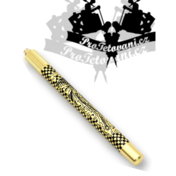 Manuální pero pro 3D permanentní make up GOLD Dragon