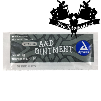Mast na tetování s vitamínem A+D 5g Dynarex