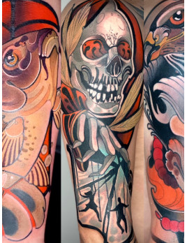 Mirek Freihand Tattoo Ostrava