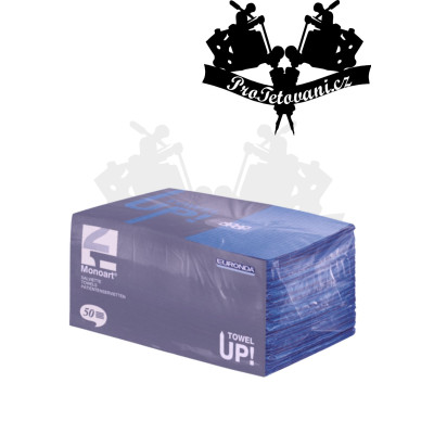 Voděodolné podložky na tetování modré 50ks