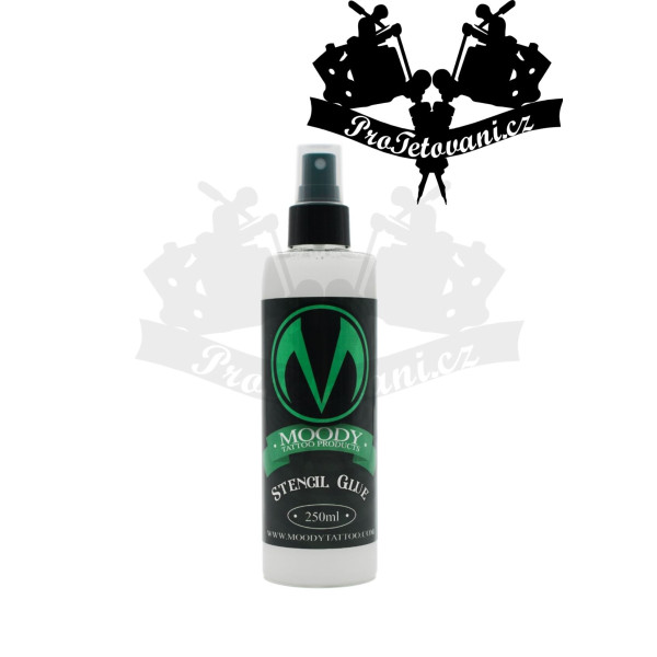 Moody Stencil Glue pro přenos tetovacích motivů 250 ml sprej