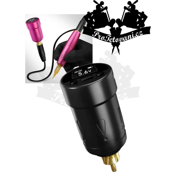 Multifunkční přenosná dobíjecí baterie RCA Black