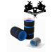 Návlek na tetovací grip s paměťovou pěnou Ridges Blue