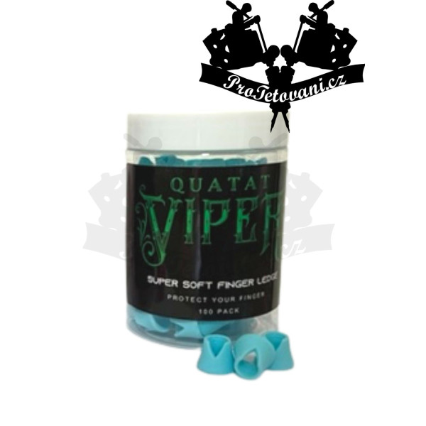 Návleky na cartridge Viper super soft blue 100 Ks