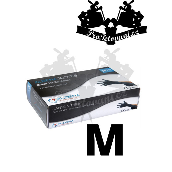 Nitrilové rukavice ALDENA BLACK M