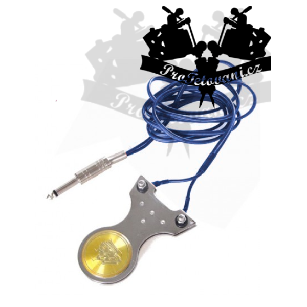 Nožní pedál Boat pro tetovací strojky BLUE