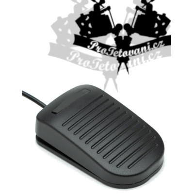 Nožní pedál plastový Ultra black 