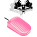 Nožní pedál plastový Ultra pink