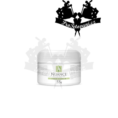 Nuance Face Scrub exfoliant k přípravě pokožky PMU 55 g EXPIROVANÉ