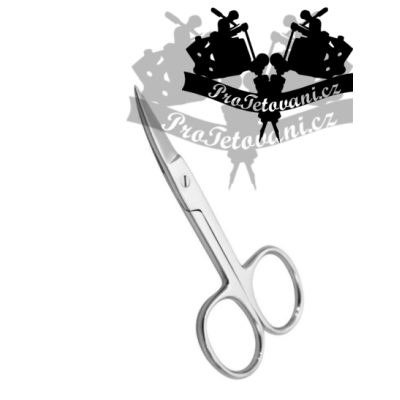 Zahnuté nůžky na manikúru