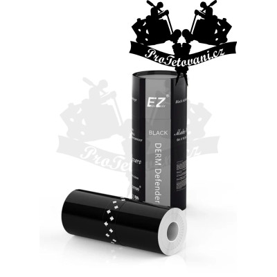 Ochranná černá folie po tetovaní EZ BLACK DERM DEFENDER 15 cm x 10 m 
