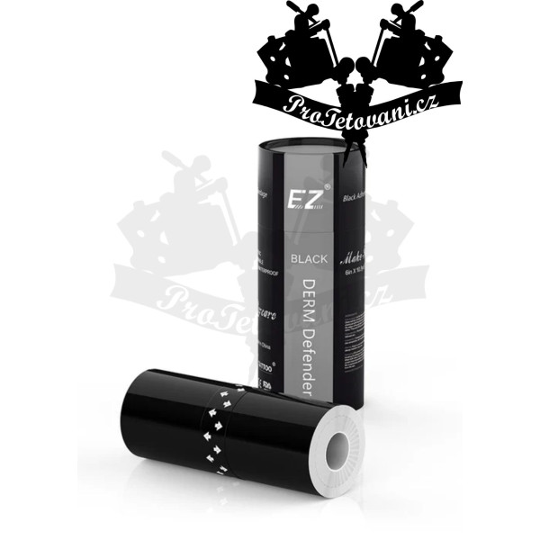 Ochranná černá folie po tetovaní EZ BLACK DERM DEFENDER 15 cm x 10 m 