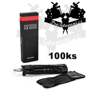 Ochranné obaly na rotační strojek PEN Black 100 ks