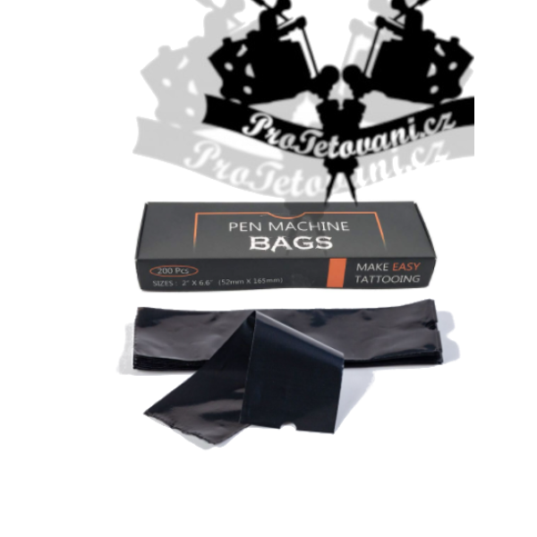 Ochranné obaly na rotační strojek PEN EZ Black 200 ks