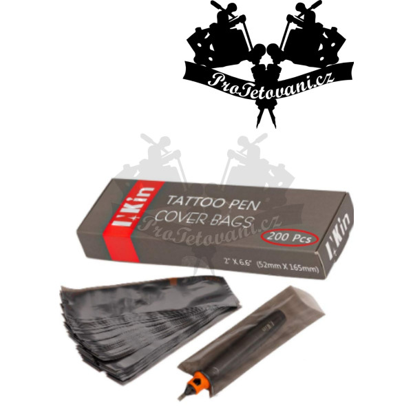 Ochranné obaly na rotační strojek PEN INKin Black 200 ks
