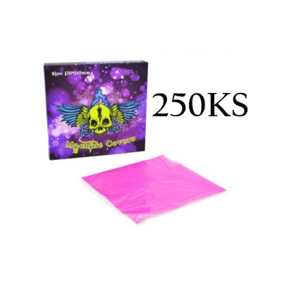 Ochranný obal na tetovací strojek 250 ks PINK balení