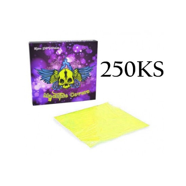 Ochranný obal na tetovací strojek 250 ks YELLOW balení