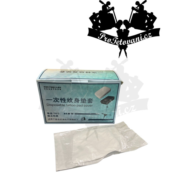 Ochranný potah na područku voděodolný bílý sterilní