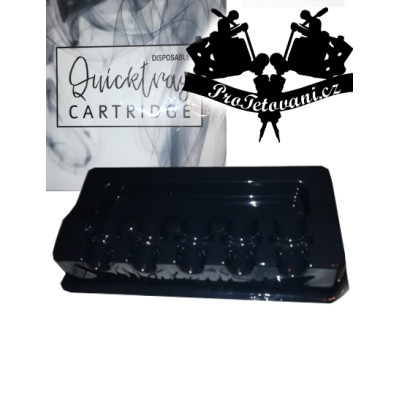 Odkládací paleta na tetovací cartridge 